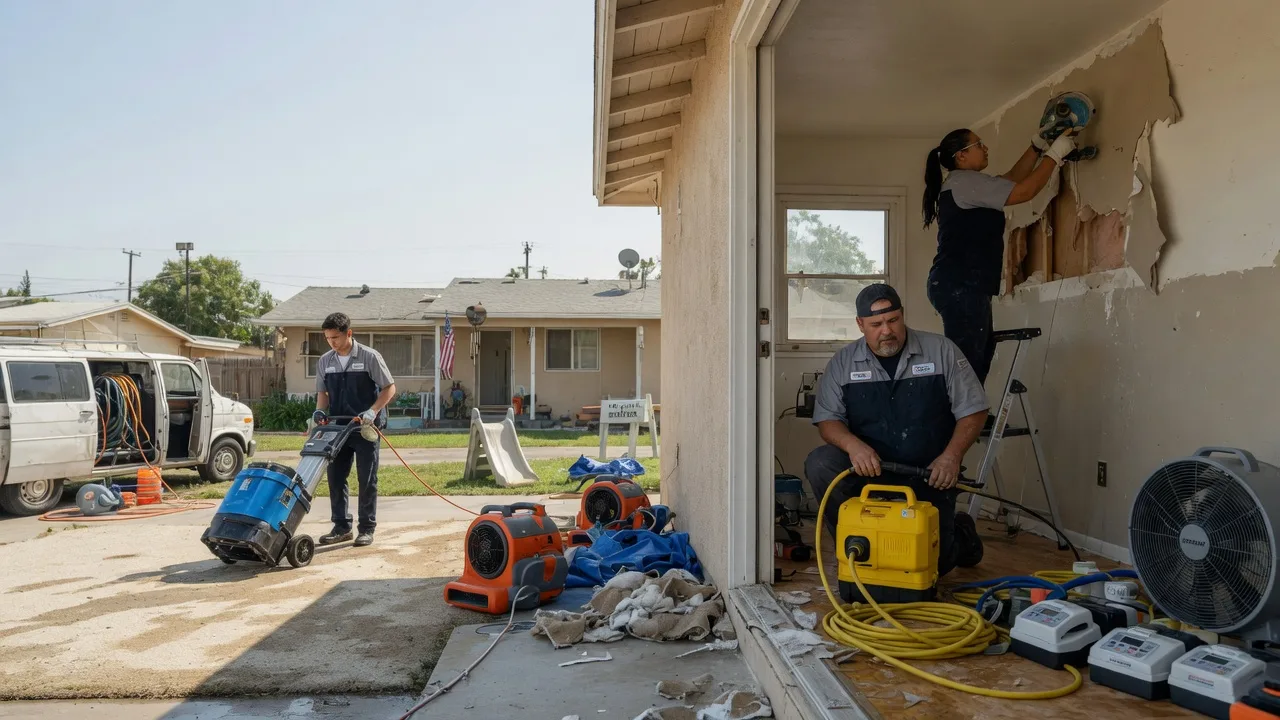 Water Damage Restoration in Covington, OK near me